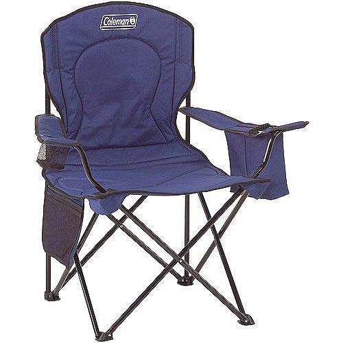 coleman adult camping chair with built in 4 can cooler