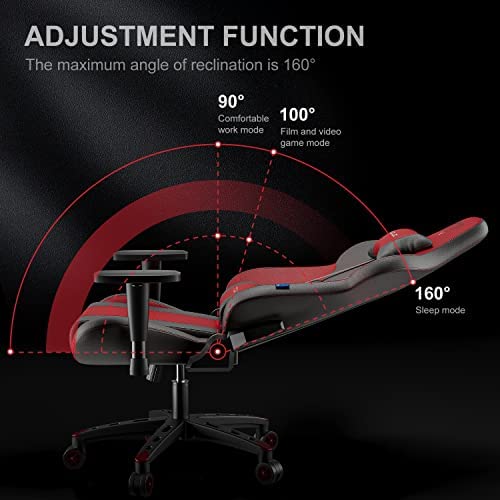 Furgle Gaming Chair, Racing Style High-Back Ergonomic Chair