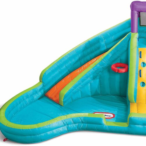 Little Tikes Slam 'n Curve Slide, Multicolor