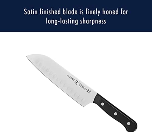 HENCKELS Solution 12-pc Knife Set with Block, Chef Knife, Paring Knife, Steak Knife Set, Grey, Stainless Steel