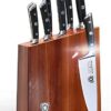 DALSTRONG Knife Block Set - 5 Piece - Gladiator Series - with Modular, Multi-Level Block - German HC Stainless Steel - Premium ABS Polymer Handles - NSF Certified