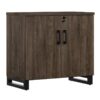 Apex Storage Cabinet, Walnut