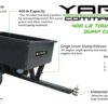 Yard Commander 10 cu.ft. Steel Dump Cart - MadeInUSA