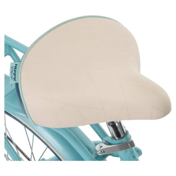 Huffy 24 in. Girls nel Lusso Women's Classic Beach Cruiser Bike, Light Blue - MadeInUSA