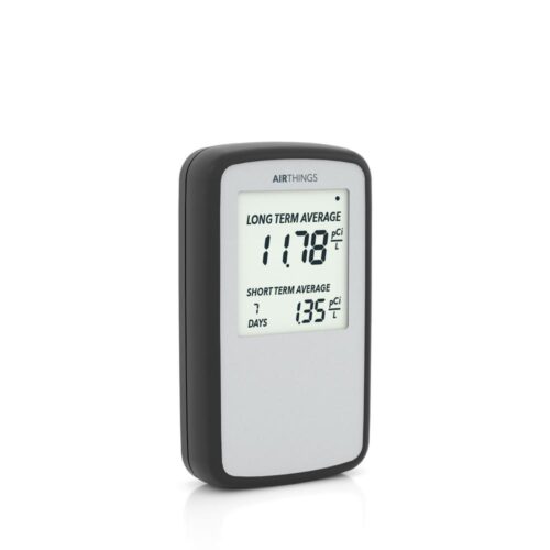 Airthings Corentium Home Battery Operated Digital Radon Detector 223