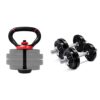 Yes4All Adjustable Dumbbells 40to 200 lbs with Connector Options for strength training
