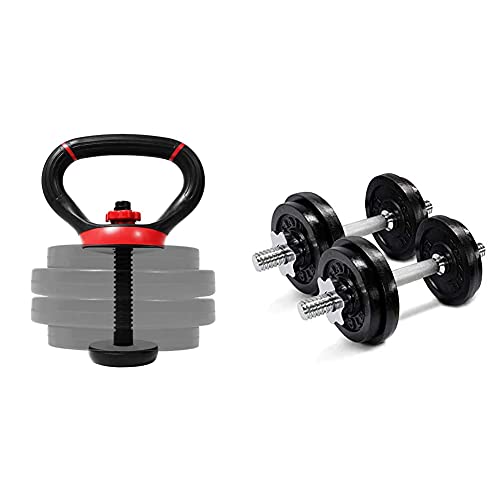 Yes4All Adjustable Dumbbells 40to 200 lbs with Connector Options for strength training