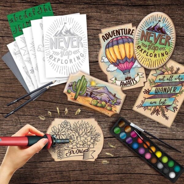 ArtSkills Wood Burning Kit, 53-Piece Set