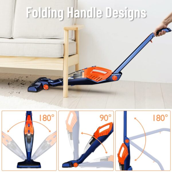 Cordless Vacuum, ORFELD Stick Vacuum Cleaner 4 in 1 Lightweight