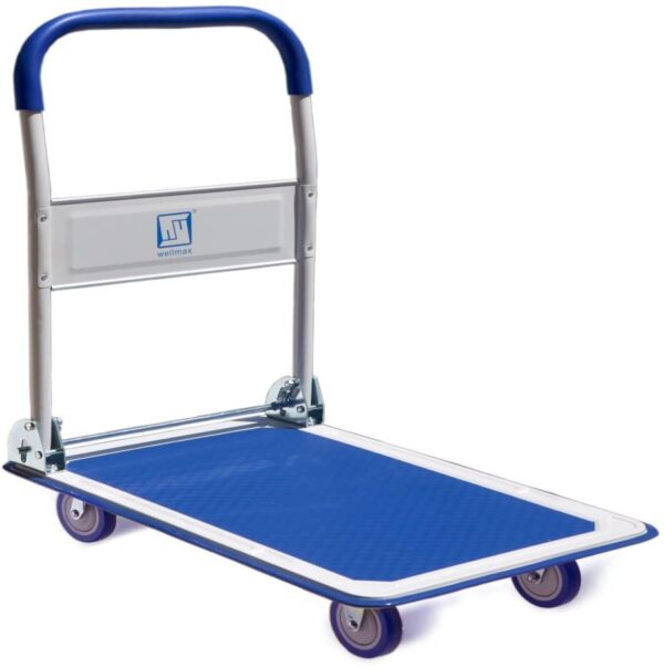 Push Cart Dolly by Wellmax, Moving Platform Hand Truck