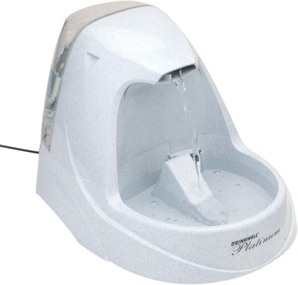 PetSafe Drinkwell Platinum Pet Fountains - Best for Cats and Small to Medium Dogs