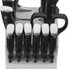 Cuisinart C77WTR-15P Classic Forged Triple Rivet, 15-Piece Knife Set, White