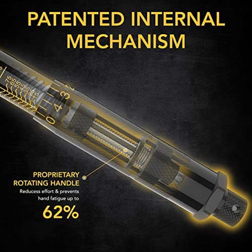 LEXIVON 3/4-Inch Drive Click Torque Wrench 30~300 Ft-Lb / 40.7~406.8 Nm (LX-185)