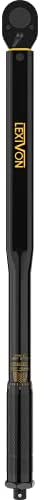 LEXIVON 3/4-Inch Drive Click Torque Wrench 30~300 Ft-Lb / 40.7~406.8 Nm (LX-185)