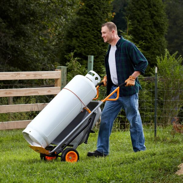 Worx WG050 Aerocart 8-in-1 Wheelbarrow - MadeInUSA