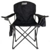 coleman adult camping chair with built in 4 can cooler