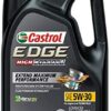 Castrol 60014 Edge 5W-20 Advanced Full Synthetic Motor Oil, 6 Gallon Enviro-Pack