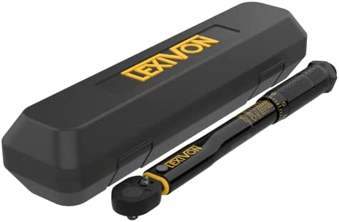 LEXIVON 3/4-Inch Drive Click Torque Wrench 30~300 Ft-Lb / 40.7~406.8 Nm (LX-185)