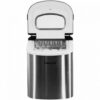 27 lb. Portable Countertop Ice Maker in Stainless Steel