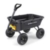 Gorilla Carts 7-cu ft Poly Yard Cart | GCG-7 - MadeInUSA