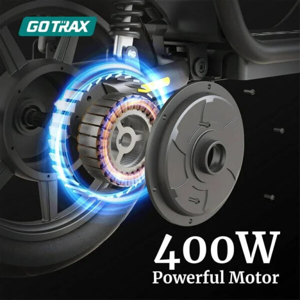 88832564-9E3F-2314-CFCC-DD31DEE06B8B Gotrax Electric Scooter with Seat 18.6 Miles Range 15.5 MPH Power by 4 - MadeInUSA