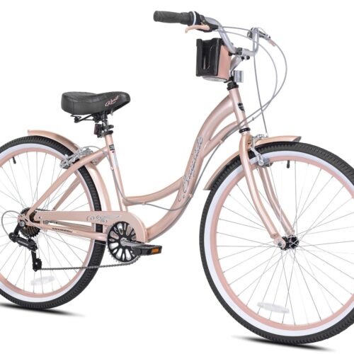 Kent 26 in. Bayside Women's Cruiser Bike, Rose Gold - MadeInUSA