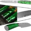 XYJ Stainless Steel Kitchen Knives Set 8 Piece Chef Knife Set with Carry Case Bag & Sheath Well Balance Ergonomic Handle