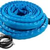 Camco 22912 50 Feet Taste Pure Heated Drinking Water Hose with Thermostat - Lead Free