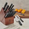HENCKELS Dynamic Knife Block Set, 15-pc, Dark Brown