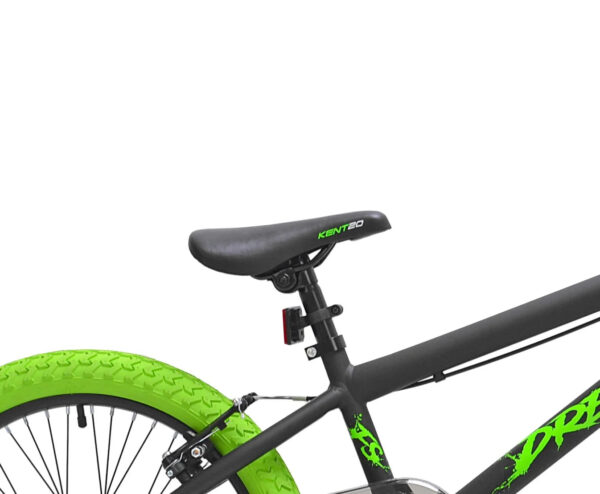 94816D8E-975B-97DC-419B-073B1C9D49AC Kent 20 in. Dread BMX Boys Child Bike, Green and Black - MadeInUSA