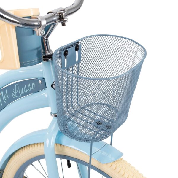Huffy, nel Lusso Classic Cruiser Bike with Perfect Fit Frame, Women's, Light Blue, 26" - MadeInUSA
