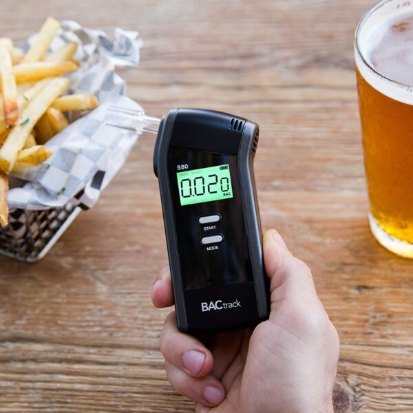 BACtrack S80 Breathalyzer | Portable Breath Alcohol Tester for Personal & Professional Use