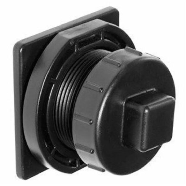 Rubbermaid FG424500BLA Stock Tank, 150 Gal Capacity, Plastic, Black - MadeInUSA