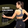 Dumoyi Smart Weighted Fit Hoop for Adults Weight Loss, 24 Detachable Knots, 2 in 1 Adomen Fitness Massage