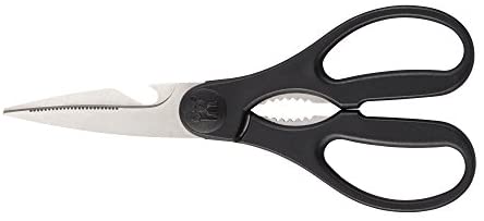 HENCKELS Solution 12-pc Knife Set with Block, Chef Knife, Paring Knife, Steak Knife Set, Grey, Stainless Steel
