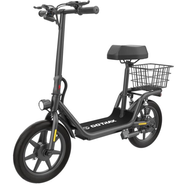 A1526F36-6F57-9F97-1240-C9B70E1E6F6D Gotrax Electric Scooter with Seat 18.6 Miles Range 15.5 MPH Power by 4 - MadeInUSA