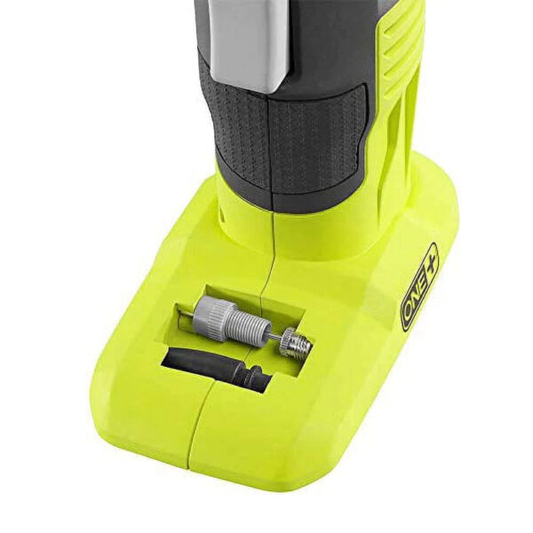 AD4A349C-44EE-3DBE-550F-B50504A26596 Ryobi P737D 18-Volt One+ Cordless High Pressure Inflator with Digital Gauge, 4.0 Ah 18-Volt One+ High Capacity Lithium-Ion Battery, Charger, and Bag - MadeInUSA