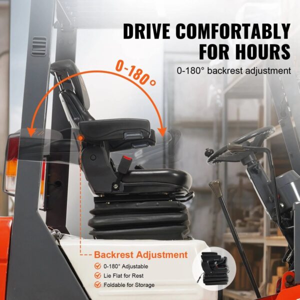 AE7A24B6-1348-335E-BA42-508F887D792C VEVOR Universal Tractor Seat Suspension Fold Down Forklift Seat with Adjustable Angle Back CCZYJZKFSAQDKKFORV0 - MadeInUSA