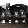 Night Owl 12 Channel DVR Home Security Camera System - 8 Pack - MadeInUSA