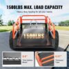 VEVOR Heavy Duty ATV Trailer Steel Dump Cart, 750-Pound 15 Cubic Feet, Garden Utility Trailer with Removable Sides for Riding L - MadeInUSA