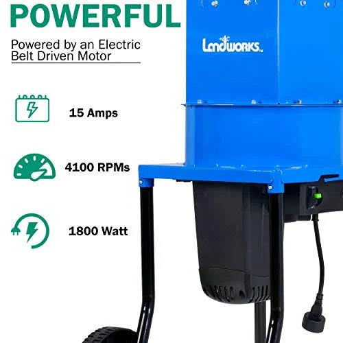 BD99C36F-0162-1EF2-E21B-BC5DE448D50D Landworks TRI-GUO049 Leaf Mulcher & Shredder - MadeInUSA