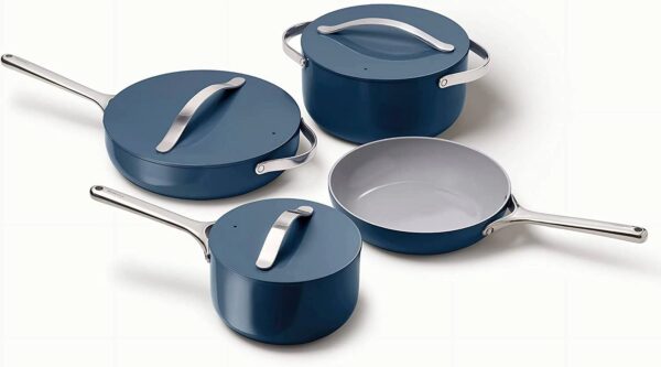 CF5EEEF4-4E17-BBFB-4BD5-AC099E1997E5 Caraway Nonstick Ceramic Cookware Set (12 Piece) Pots Pans Lids and Kitchen Storage - Non Toxic PTFE & PFOA Free - Oven Safe & Compatible with All - MadeInUSA