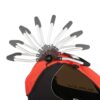 Burley Honey Bee Bike Trailer Red - MadeInUSA
