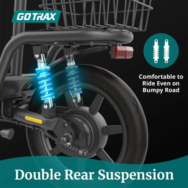 DD330C3E-380D-54DF-BD23-BAB5A6277848 Gotrax Electric Scooter with Seat 18.6 Miles Range 15.5 MPH Power by 4 - MadeInUSA
