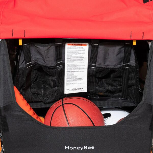 DF0068FD-F836-D5D6-E6D9-4A3D30B913EE Burley Honey Bee Bike Trailer Red - MadeInUSA