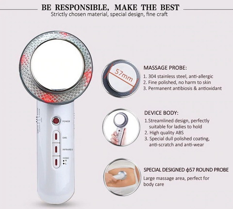 Ultrasonic Cellulite Removal Treatment Massager