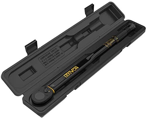 LEXIVON 3/4-Inch Drive Click Torque Wrench 30~300 Ft-Lb / 40.7~406.8 Nm (LX-185)