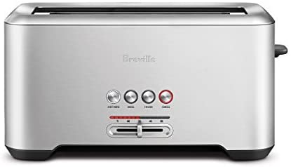 Breville Bit More 4-Slice Toaster, Brushed Stainless Steel