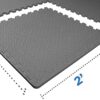 BalanceFrom Puzzle Exercise Mat with EVA Foam Interlocking Tiles