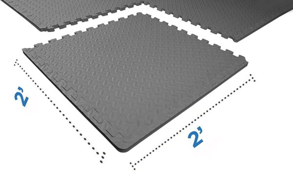 BalanceFrom Puzzle Exercise Mat with EVA Foam Interlocking Tiles